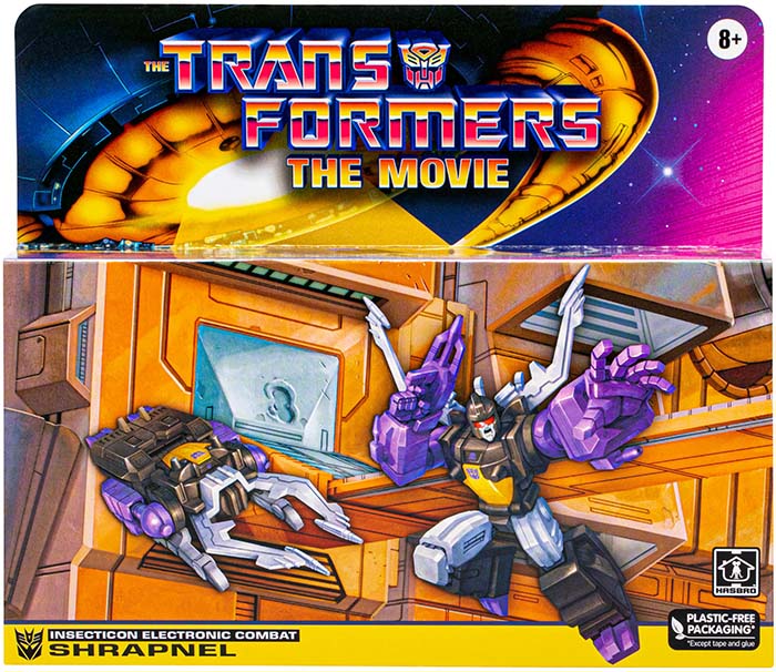 The Transformers the movie G1 Reissue Decepticon Shrapnel