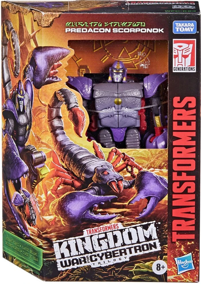 Transformer Kingdom Scorponok Deluxe Class